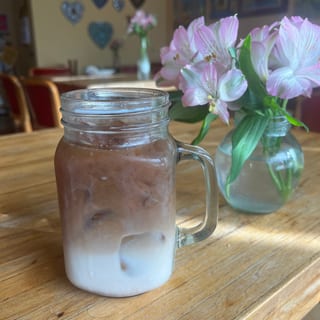 Vegan Horchata Ice Coffee