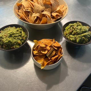 Guacamole, Salsa & Chips